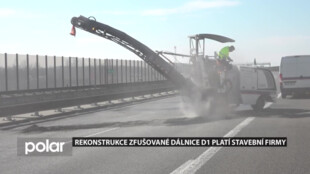 Začíná rekonstrukce zvlněné dálnice D1 u Antošovic. Provoz byl sveden do jednoho pruhu