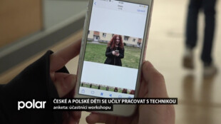 Česko-polský projekt Moderní technologie bez hranic na jihu Ostravy učil děti, jak správně fotit a natáčet videa v mobilu