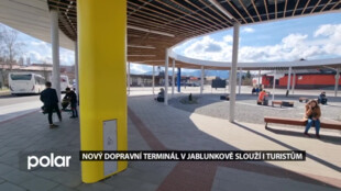 Nový dopravní terminál v Jablunkově slouží i turistům