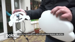 Čistotu ovzduší ve městě prozradí barva svítícího obláčku