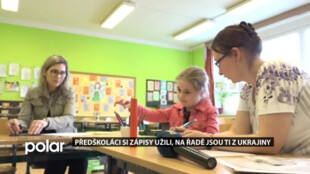 Předškoláci si zápisy v Novém Jičíně užili, na řadě jsou ti z Ukrajiny