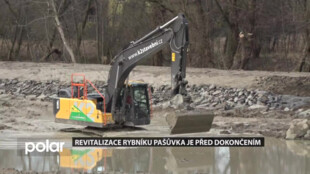Revitalizace rybníku Pašůvka u Havířova je před dokončením, v zimě se na něm bude moci i bruslit
