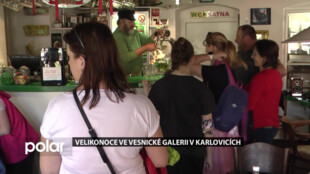 Vesnická galerie v Karlovicích pro svátky narazila zelené pivo a otevřela novou výstavu