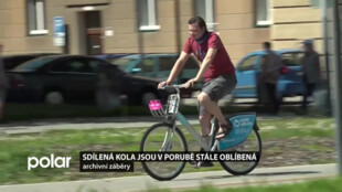 Z TOP 10 nejoblíbenějších stanic Ostravy je 5 v Porubě. Sdílená kola jsou stále oblíbená.