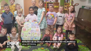 Berušky se ve školce připravovaly na Velikonoce