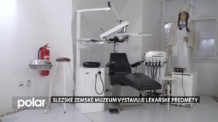 Slezské zemské muzeum vystavuje lékařské předměty. Do svých sbírek je získalo z Muzea ošetřovatelství