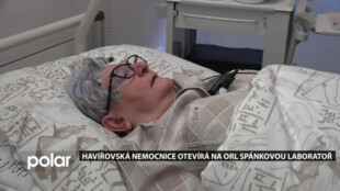 Havířovská nemocnice otevírá na ORL spánkovou laboratoř, chrápání může způsobovat vážný problém