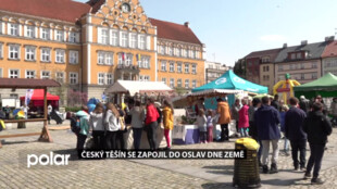 Český Těšín se zapojil do oslav Dne Země, aktivně přispěli i studenti Albrechtovy střední školy