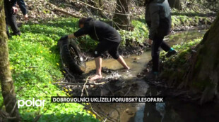 Účast opět předčila očekávání. Porubský lesopark uklízelo přes 150 lidí