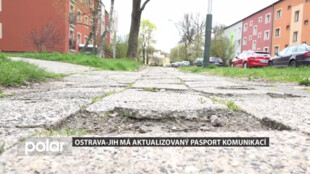Chodníky v Ostravě-Jihu opravují podle pasportu komunikací. K dispozici je na webu