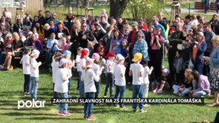 BEZ KOMENTÁŘE: Zahradní slavnost na Základní škole Františka kardinála Tomáška