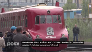 Slovenská Strela měla 15 minut zpoždění. Legendární vlak vyrazil poprvé po rekonstrukci s platícími pasažéry