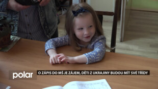 O zápis do MŠ byl v Havířově velký zájem, děti z Ukrajiny budou mít své třídy