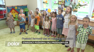 Starszacy pożegnali się z Przedszkolem