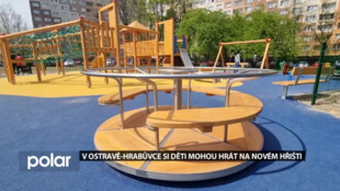 V Ostravě-Hrabůvce vzniklo nové dětské hřiště. Už ho někdo i poničil