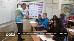 Na ZŠ Školní v Havířově už chodí přes 40 dětí z Ukrajiny, v hodinách se zaměřují na češtinu