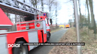 Ostrava pošle na Ukrajinu hasičský vůz i autobusy. Dar směřuje do Lvova