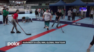 Karvinští si užili NHL Global Fan Tour, aktivity byly připraveny na náměstí i zimním stadionu