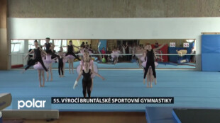 Bruntálská sportovní gymnastika oslavila 55. výročí slavnostní akcí pro rodiče i veřejnost