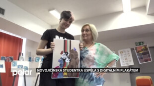 Novojičínská studentka uspěla v celorepublikové soutěži v tvorbě digitálního plakátu
