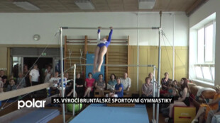 Bruntálská sportovní gymnastika oslavila 55 výročí své existence slavnostní akcí pro rodiče i veřejnost