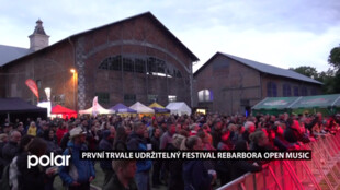 V areálu bývalého dolu Barbora se  uskutečnil první trvale udržitelný festival reBarbora Open Music