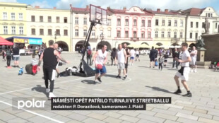 Náměstí obsadili sportovci, konal se turnaj ve streetballu