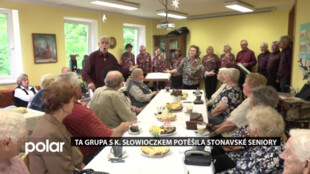 TA Grupa s K.Slowioczkem potěšila obyvatele stonavské DPS