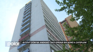 Bytový dům na Anenské ve Frýdku-Místku dostane nové balkony a zateplení