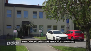 Infekční oddělení Slezské nemocnice se opravuje. Počet lůžek je omezený na čtvrtinu