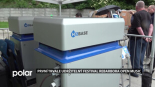 ENERGIE A KRAJ: Festival reBarbora používal vodíkovou centrálu