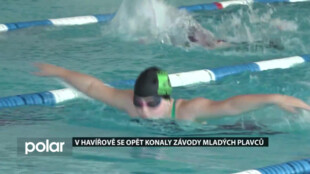 V Havířově se opět konaly závody mladých plavců, děti mají po covidové pauze co dohánět