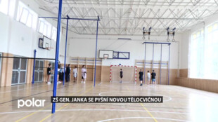 Původní tělocvična v mariánskohorské ZŠ Gen. Janka se změnila v moderní sportoviště