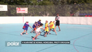 V Karviné se konal hokejbal proti drogám. Určen byl pro děti a mládež základních a středních škol