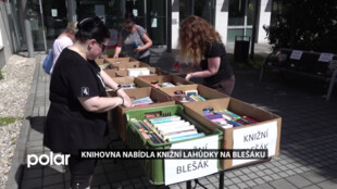 Karvinská regionální knihovna nabídla knižní lahůdky na Blešáku