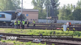 Při železniční nehodě v Bohumíně zahynul strojvedoucí pendolina