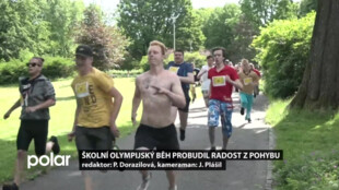 Školní Olympijský běh probudil v dětech radost z pohybu