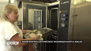 Školní jídelny v Ostravě-Jihu procházejí modernizací. Radní kontrolují, zda vše funguje jak má