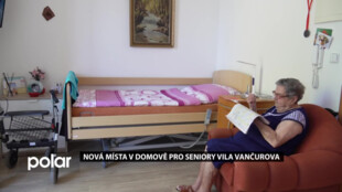 Nová místa v domově pro seniory Vila Vančurova