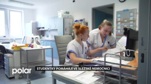 Studentky pomáhají ve Slezské nemocnici