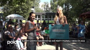 Klienti Santé v Havířově na své párty poznali i MISS Czech Republic