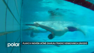 Plavci v Novém Jičíně odstartovali první ročník velké ceny ve venkovním bazénu