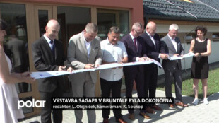 V Bruntále byla dokončena výstavba nových domů sociálních služeb Sagapo. Investice přesáhla 120 mil Kč