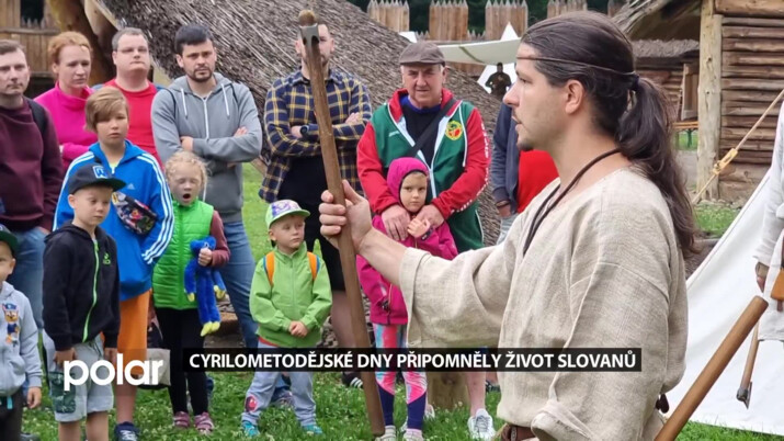 Cyrilometodějské dny v archeoparku připomněly život Slovanů
