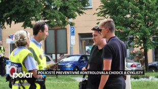 V Porubě proběhla preventivní akce zaměřená na chodce a cyklisty