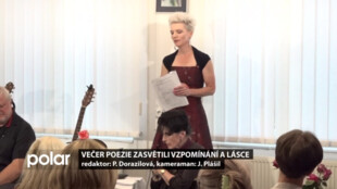 Večer poezie zasvětil Literární klub vzpomínání a lásce