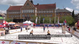 Nejlepší beachvolejbalisté se předvedli v Českém Těšíně v rámci turnaje Plaża Open