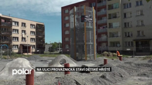 V Ostravě-Jihu vyrůstá nové dětské hřiště. Nabídne parkour, skluzavky i unikátní věž s tobogánem