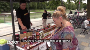Havlíčkovo nábřeží v centru Ostravy o víkendech patří Trhům, co se hledají a jiným akcím