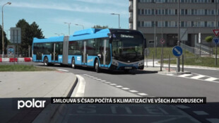 Nová smlouva s ČSAD Havířov počítá s klimatizací ve všech autobusech